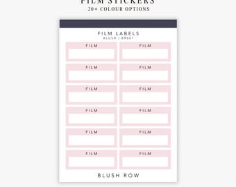 Upload Planner Stickers | Quarter Box Labels | Minimal Planner Stickers
