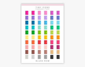 Planner Icon Stickers | Planning & Productivity Stickers | Minimal Planner Stickers