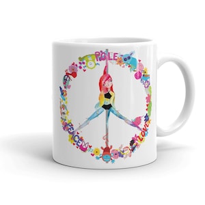 Pole Dance Mug | Peace, Pole, Love