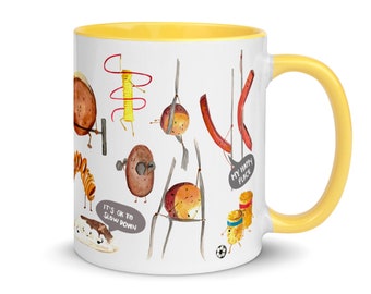Papas Pole Dance Taza de cerámica aérea 11oz 15 oz Lyra Silks Gimnasia Entrenamiento Fitness Deporte Té de café