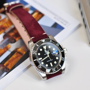 Submariner leather band clearance