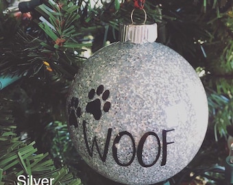 Custom Dog Christmas Ornament - Personalized