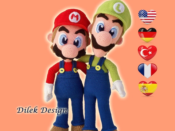 Luigi Super Mario Toy Spielzeug Action Figur 11 cm 