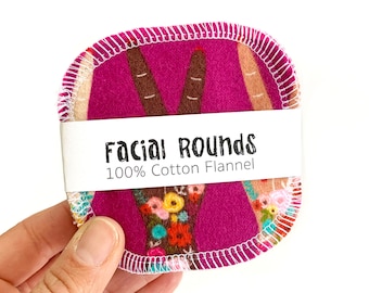 Facial Rounds // Girl Power // Peace Sign // Make Up Remover Pads