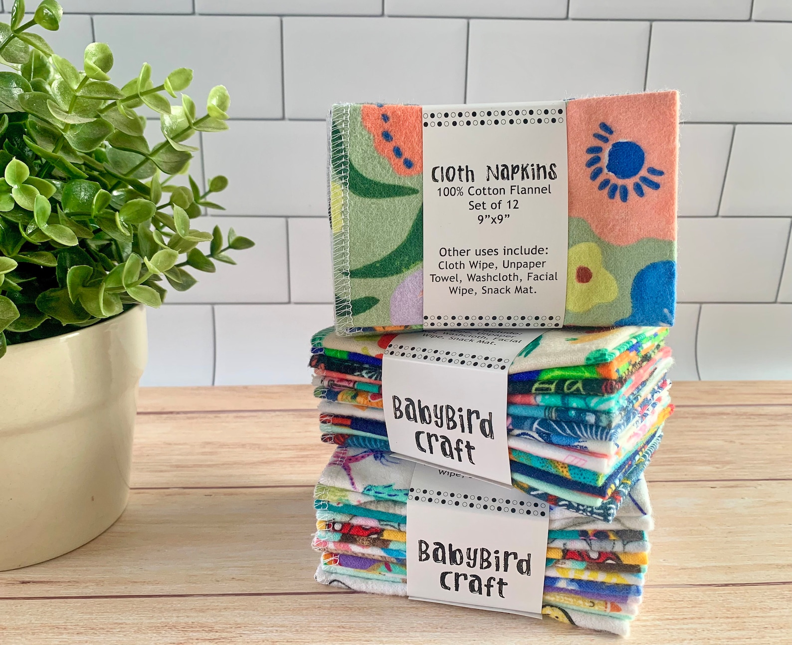 Mixed Print Cloth Napkins// Surprise // Set of 6 or 12 Cloth Napkins // Reusable Napkins // Eco Friendly Gifts // Reusable Products - Adult Set of 12