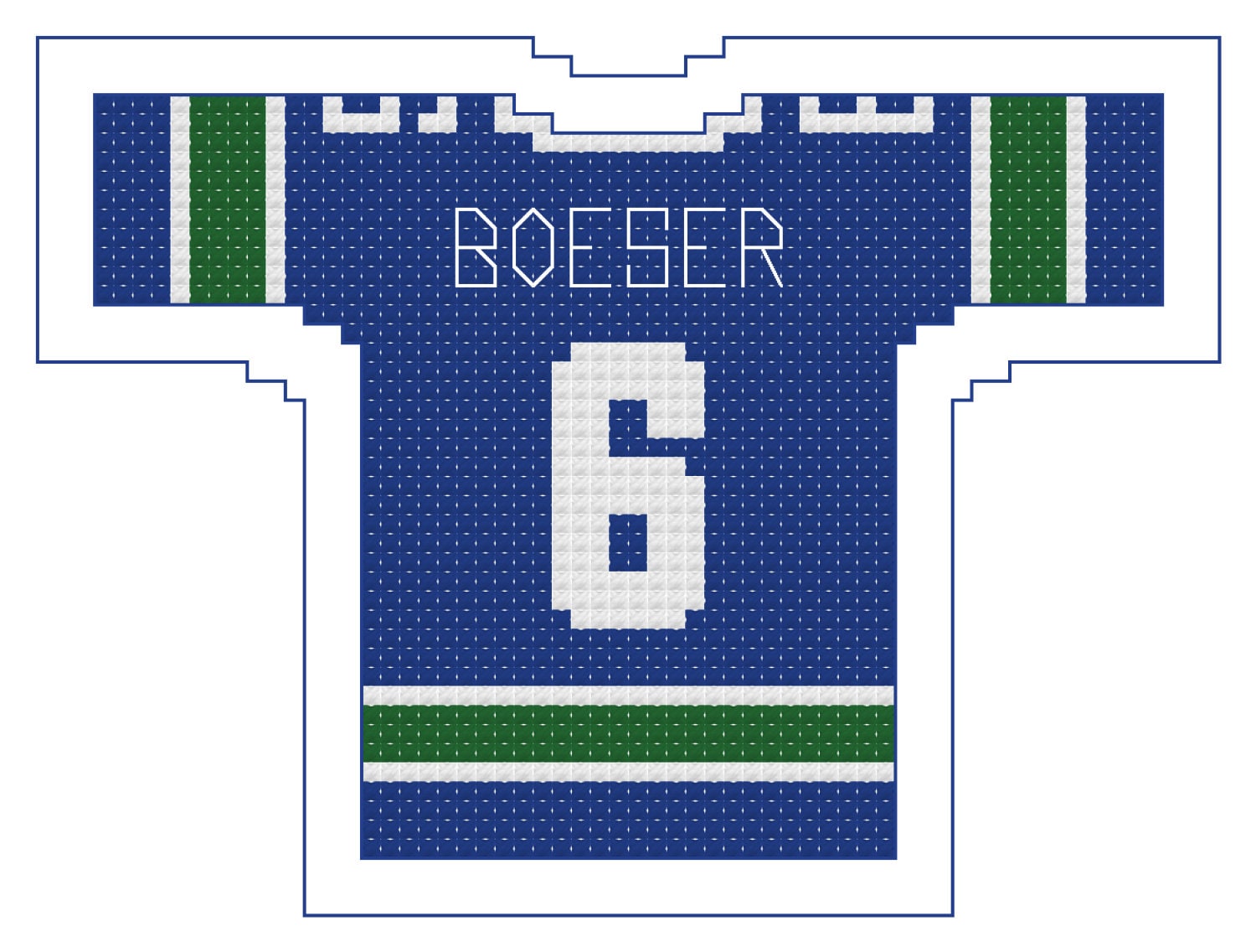Vancouver Canucks NHL Home Jersey
