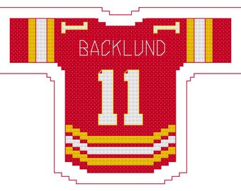 Mikael Backlund Calgary Flames Home Jersey