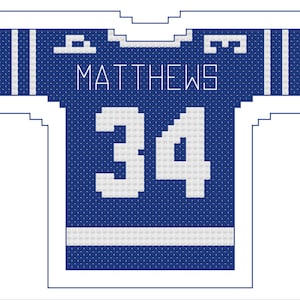 Auston Mattweys Toronto Maple Leafs Heimtrikot