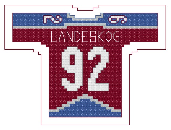 gabriel landeskog jersey