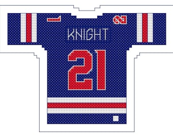 2026 Milano Cortina Olympic Hockey Cross Stitch Pattern | Gold Silver Bronze Teams