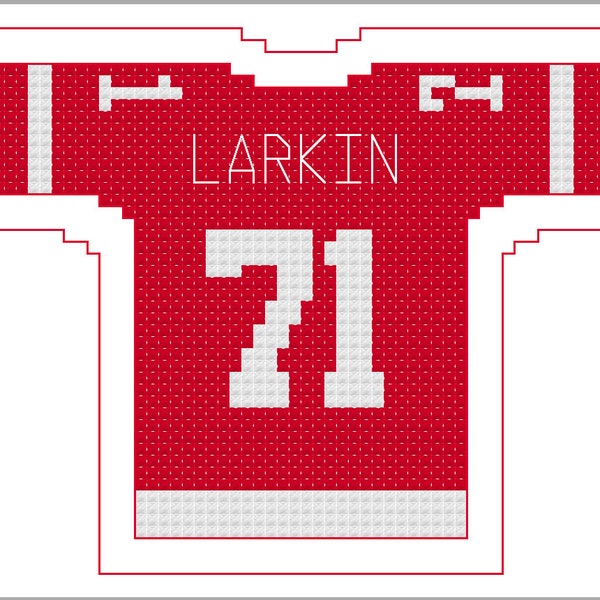 Dylan Larkin Detroit Red Wings Home Jersey