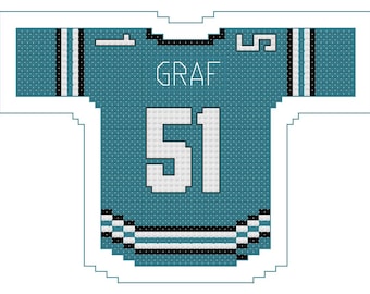 Collin Graf San Jose Sharks Home Jersey