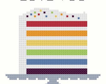 Proud to Love You Rainbow Layer Cake Sampler