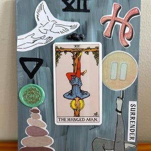 The Hanged Man Tarot 150x200 Leinwand Mischtechnik