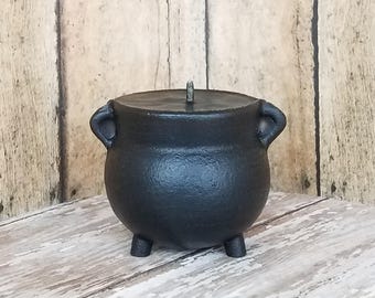 Black Beeswax Cauldron - Conjuring Spirits Collection