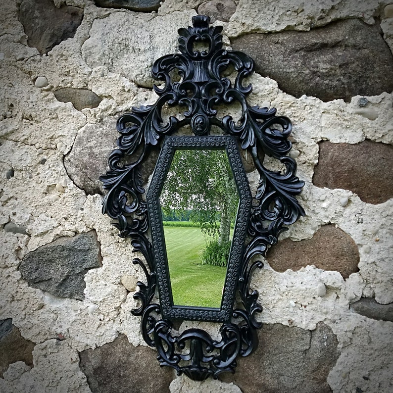 Gothic Victorian Coffin Mirror image 1