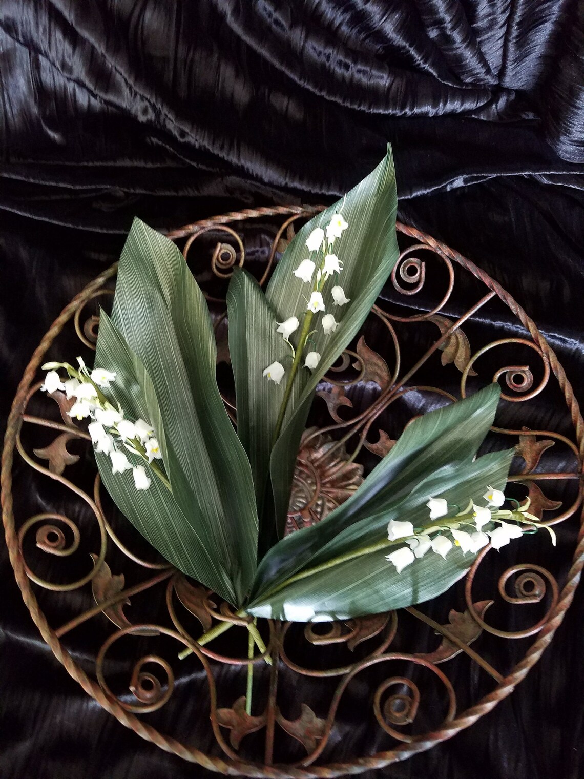 Lily of the Valley/Crepe Paper Botanical Replica/Spring White Etsy