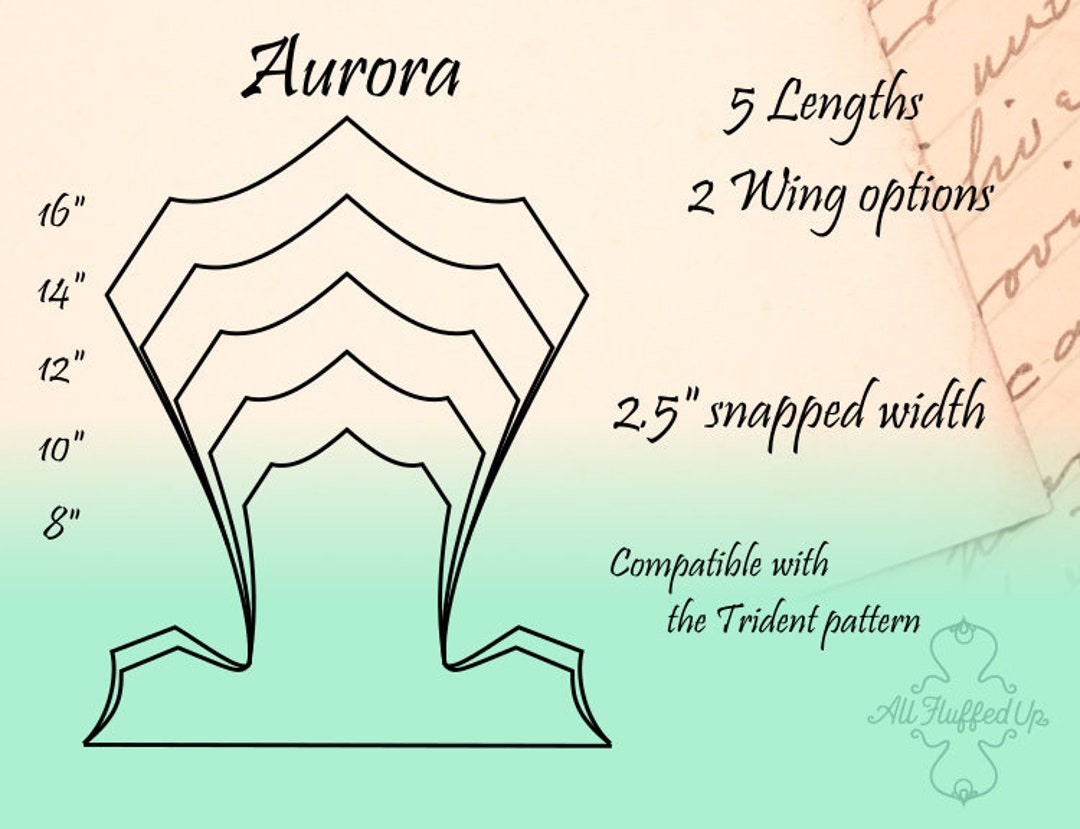 Aurora/5 Length Bundle/cloth Pad Sewing Pattern/2.5