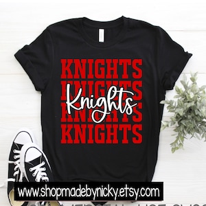 Knights football svg, knights mascot, Senior 2024,  Senior svg, Class of 2024 Svg, tshirt svg, mockup svgs, grad svg cut file, monogram svg