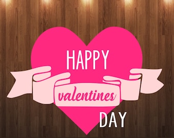Download Free Happy Valentine's Day svg, Hugs and kisses yall, valentine svg, arrow svg file, tshirt mockup svg, onesie mockup svg cut file PSD Template