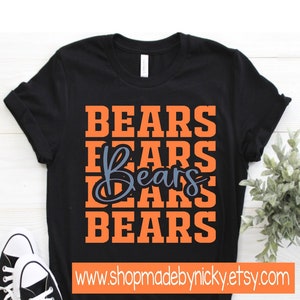 Bears football svg, bears mascot, Senior 2024 Senior svg, Class of 2024 Svg, tshirt svg, mockup svgs, graduation svg cut files, monogram svg
