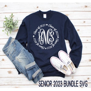 Senior 2023 Senior svg, Class of 2023 Svg group, tshirt svg, mug mockup svgs, graduation svg cut files, monogram svg, grad cap svg