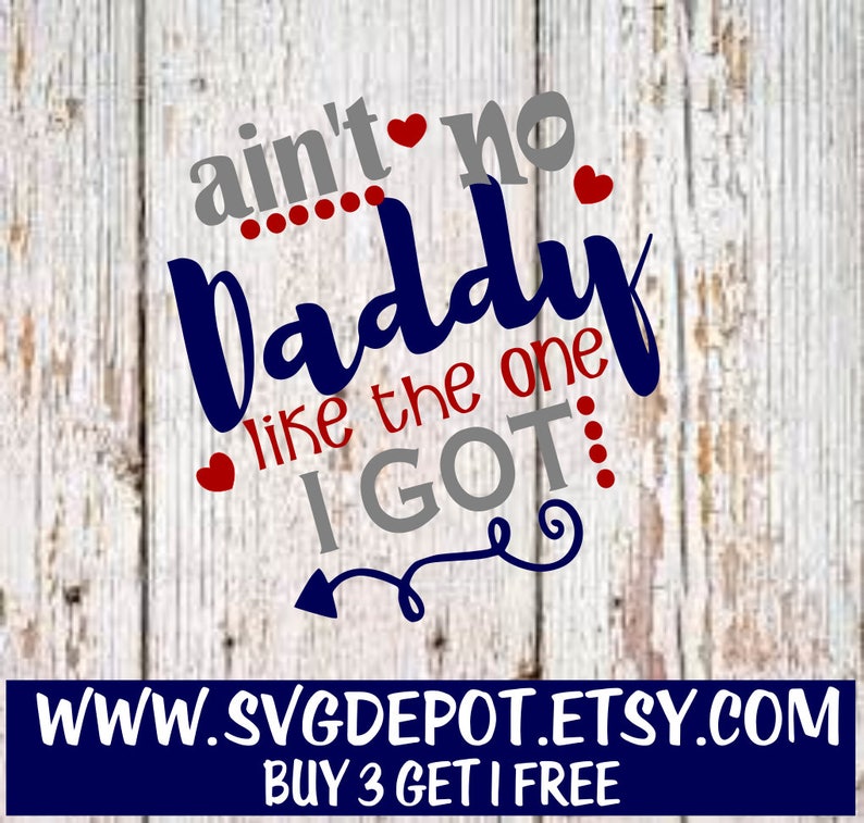 Download Aint no daddy like the one I got svg file onesie svg new | Etsy