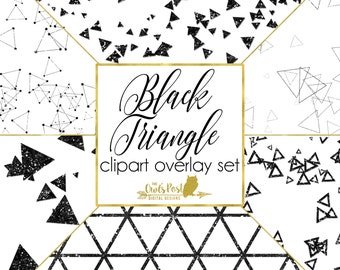 Black Triangles Png Etsy