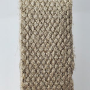 Cinta de cáñamo de 1 pulgada de ancho, cortada a medida