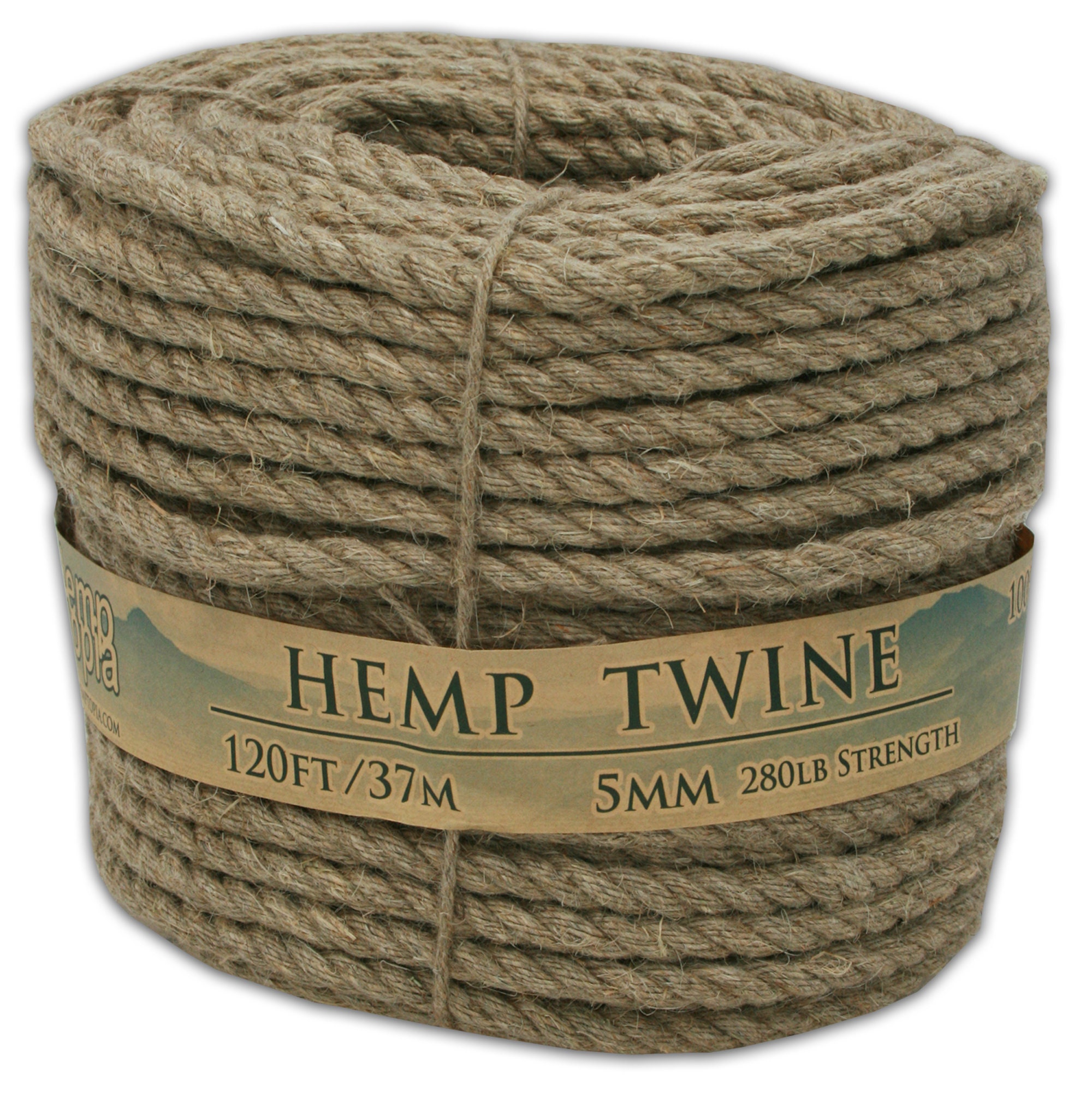 Jute Rope Natural 14mm, Twisted Eco Friendly Jute Rope, Vegan Home