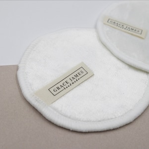 Bamboo Double Velvet Reusable Cleansing Pads