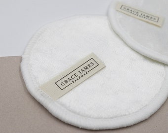 Bamboo Double Velvet Reusable Cleansing Pads