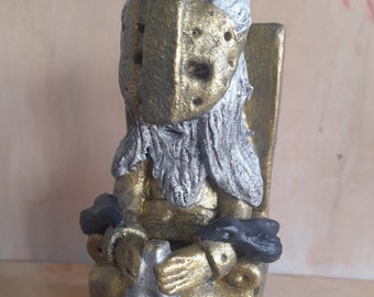 Odin Altar Statue / Norse God Odin Statue / Odin the Allfather Statue / Ceramic Odin Sculpture / Handmade Odin Statue