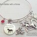 Horse Lover Gift, Equestrian Jewelry Gift, Equestrian Girl Gift, Horse Lover Charm Bracelet, Birthday Gift for Girl Horse Lover, Girl Gift