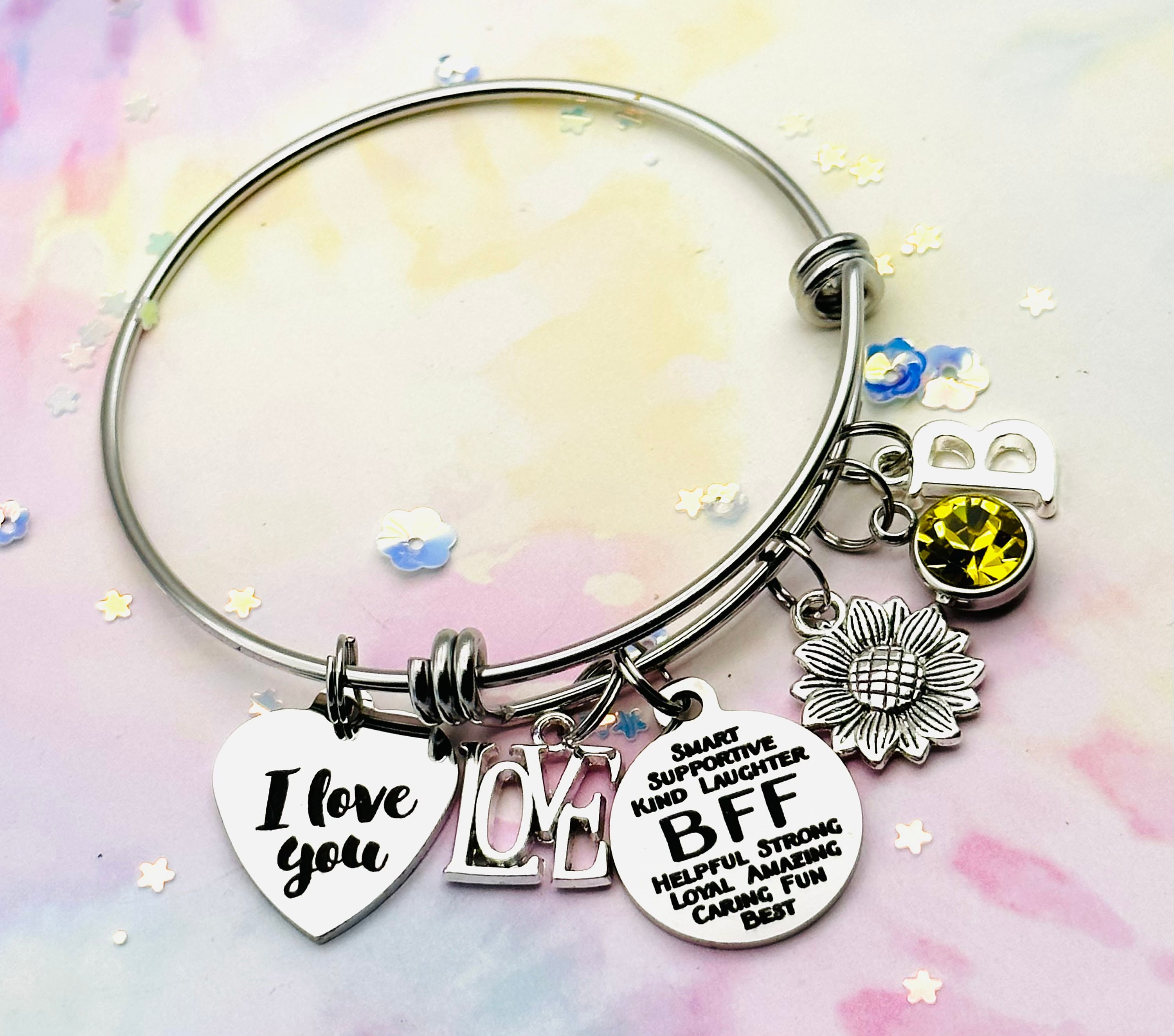 Happy Birthday Best Friend Bracelet Best Friend Birthday 