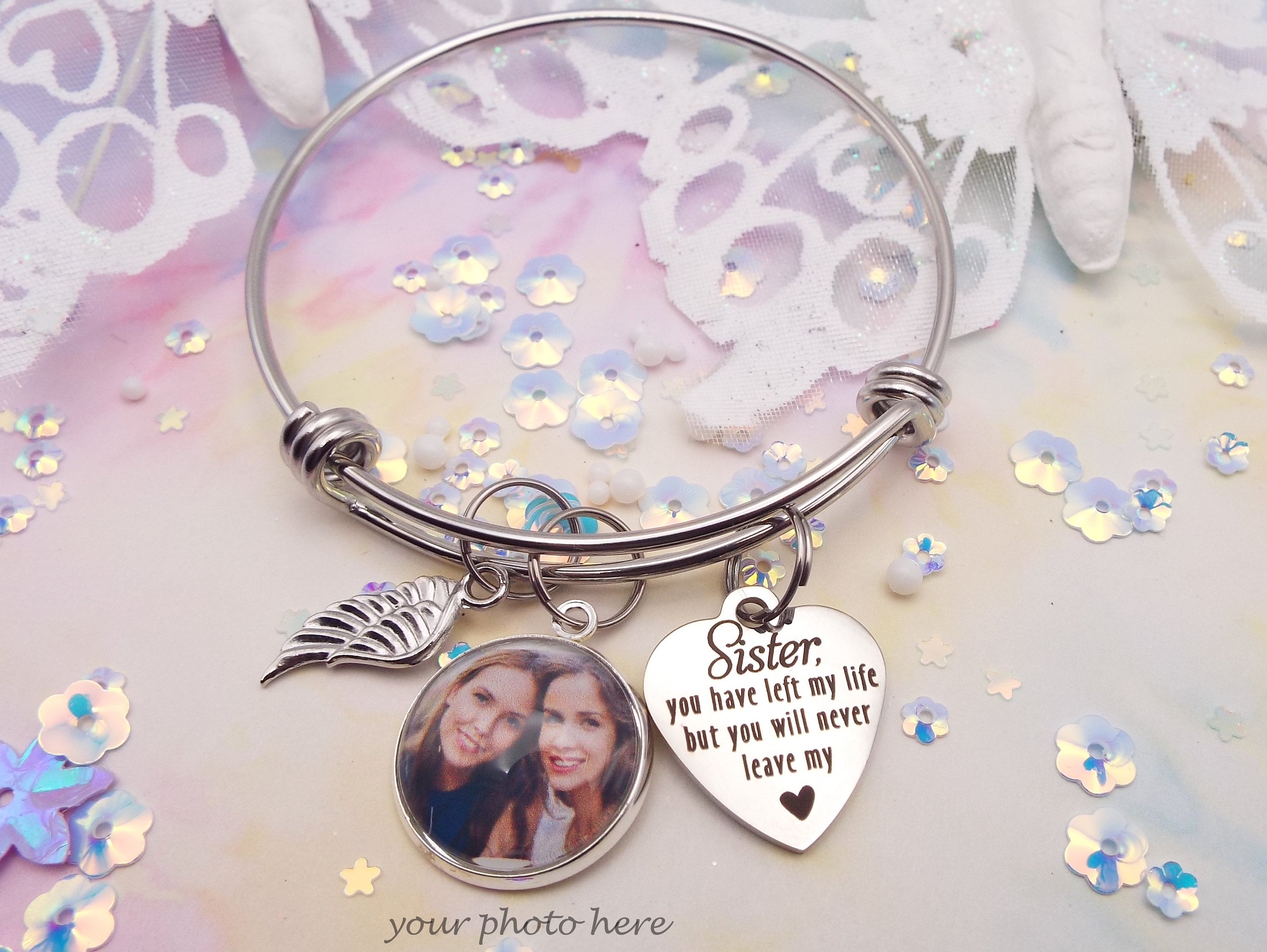 Lil Sister Sterling Silver Bracelet – Cherished Moments Jewelry