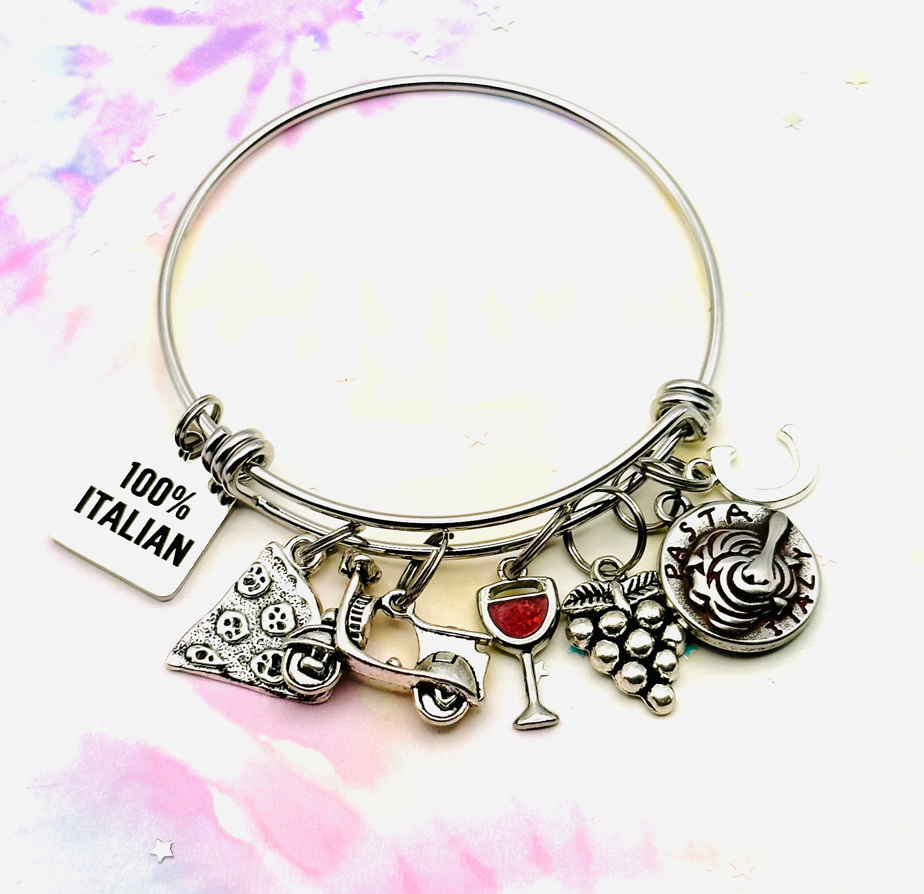 NewCharms Star Italian Charm Starter Bracelet : Amazon.ca: Clothing, Shoes  & Accessories