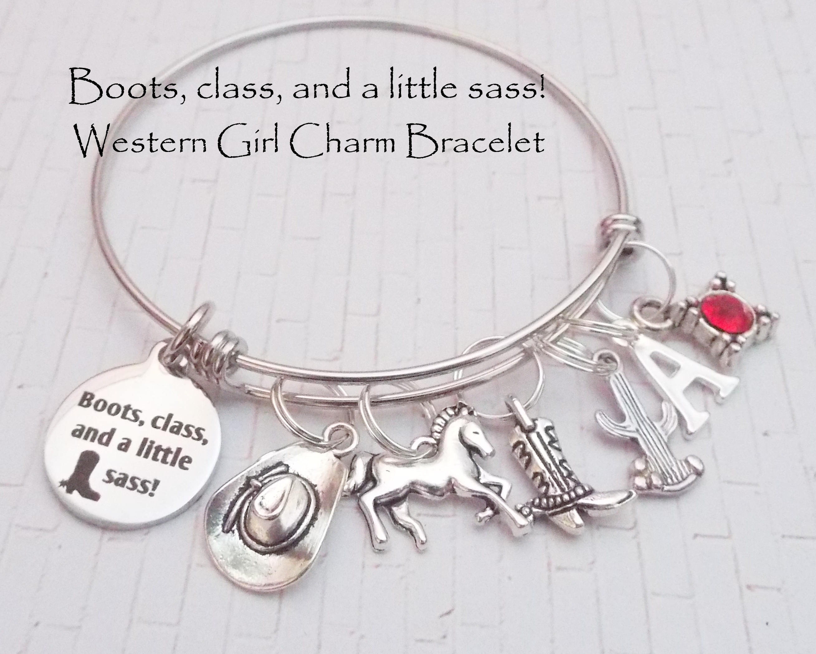 Cowgirl Birthday Gift, Country Western Wear, Country Western Jewelry