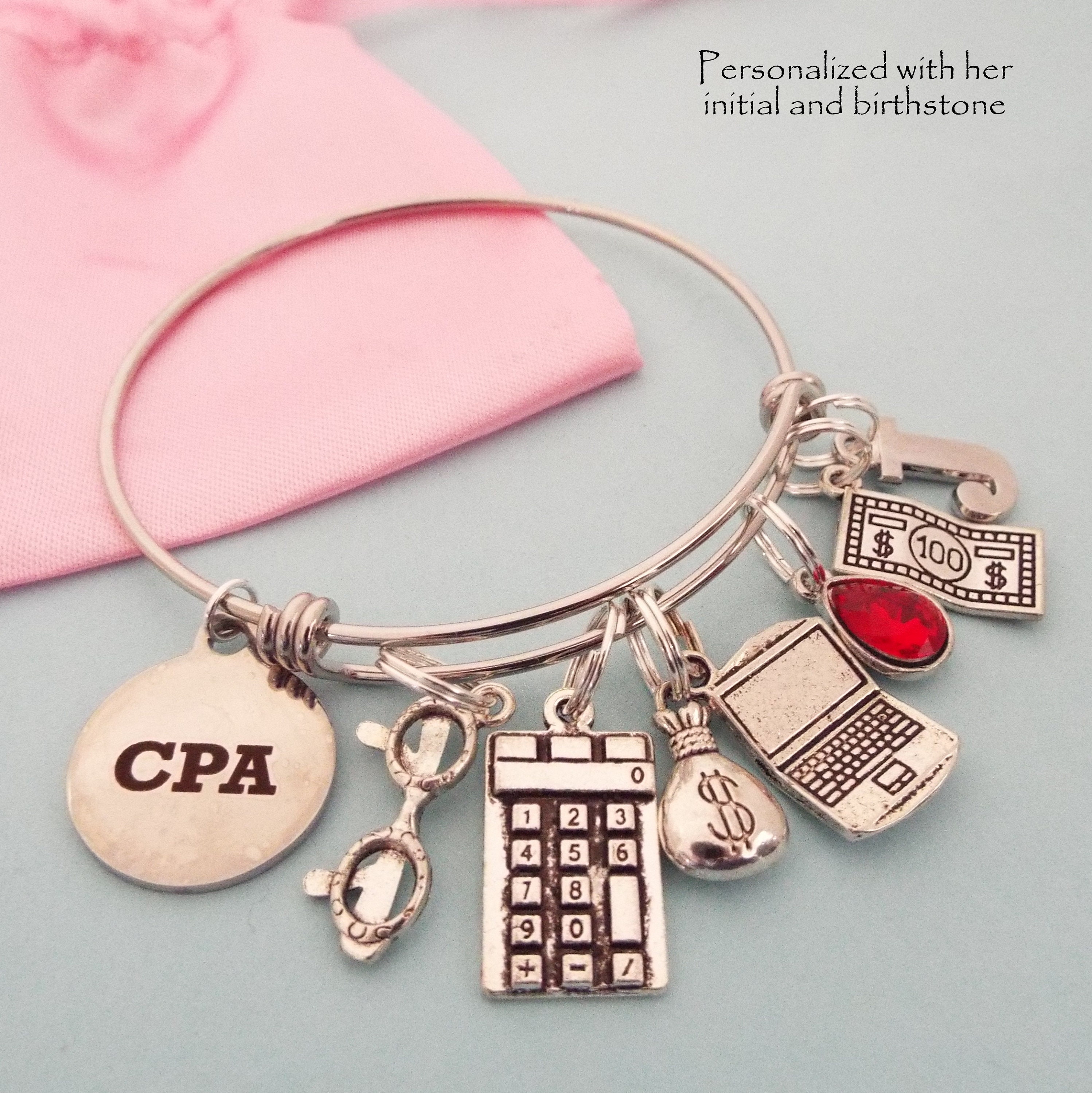 Birthstone Charm Bracelet