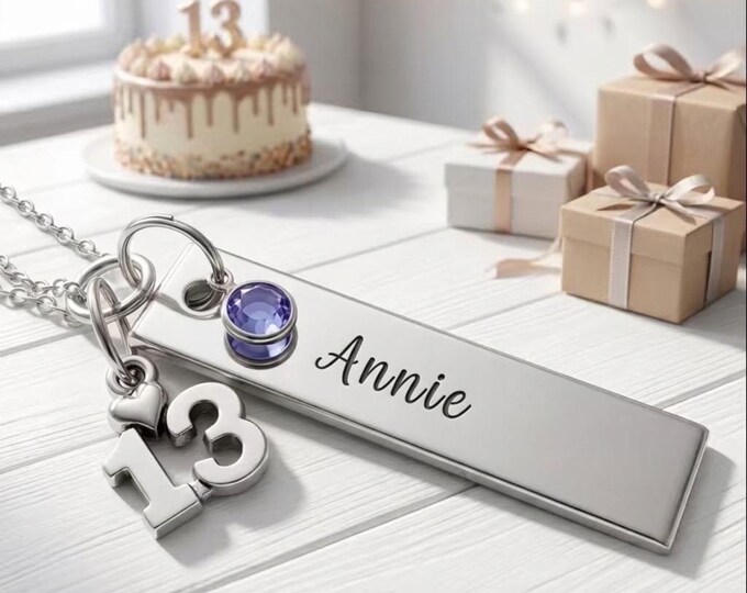 Teen Girl Gift with Swarovski Birthstone