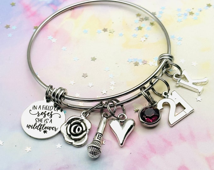 Handmade Gift, 21st Birthday Gift for Her, Personalized Jewelry, Mother Daughter, Personalized Bracelet, Handmade Jewelry, Charm Bracelet