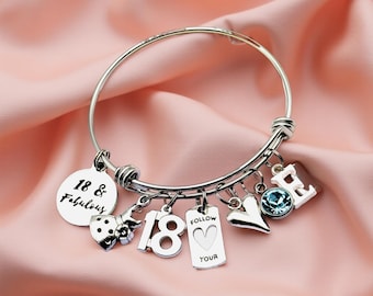 Braccialetto Life Charms 18° Compleanno: Stelle E Champagne Per Festeggiare!