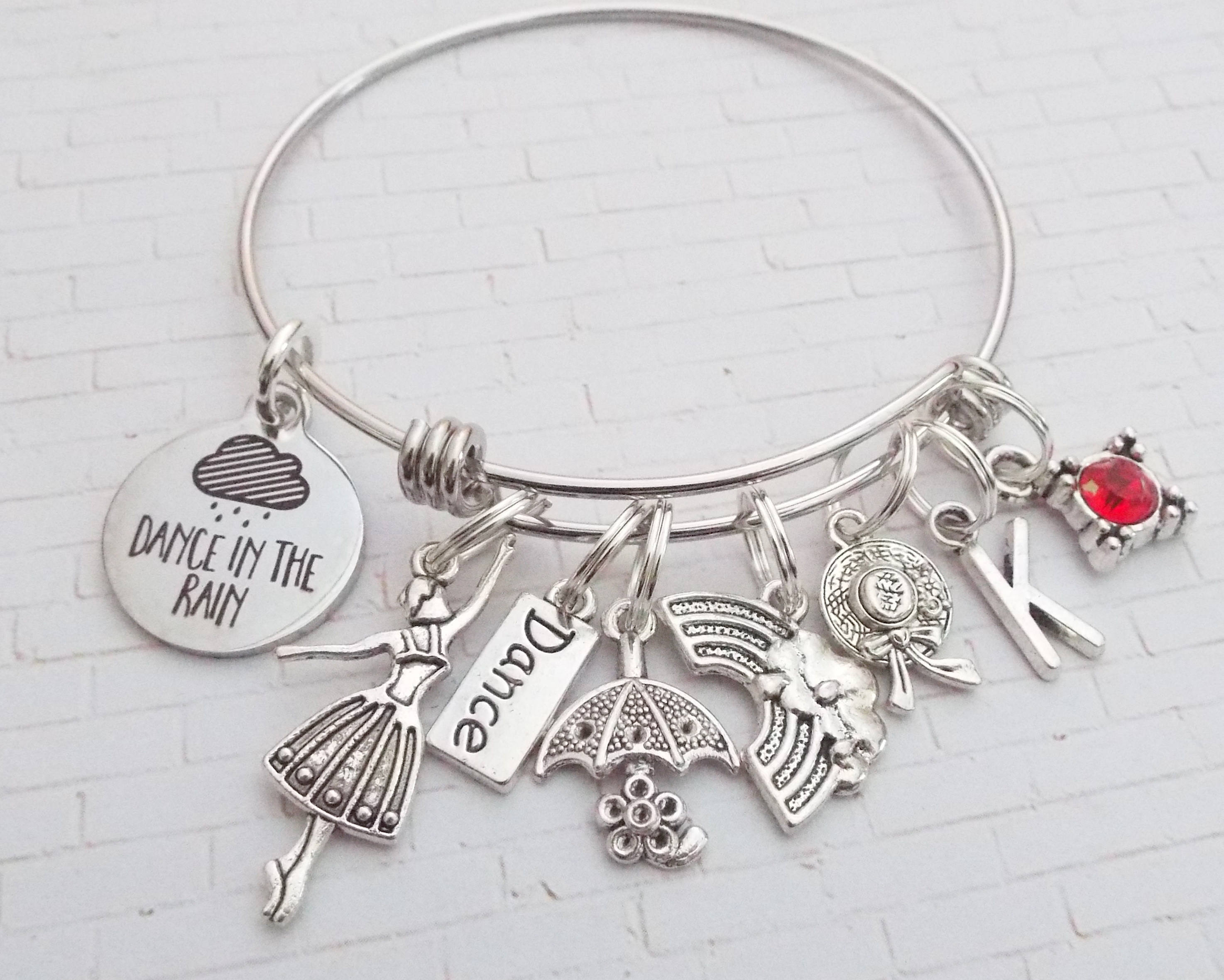 Dance Charm Bracelet, Gift for Ballet Dancer, Birthday Girl Gift