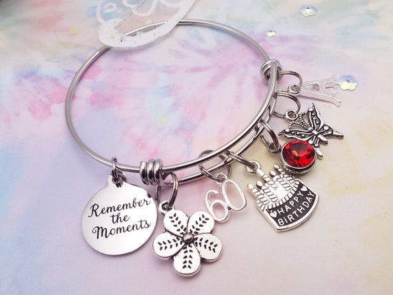 ENSIANTH Happy 16th 21st Birthday Gifts Sweet 16 Bracelet Sedici Compleanno Dolce 16 21 Gioielli Regali per Ragazze Figlia Braccialetto, 2.4 inches, Rame