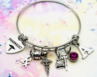 Set Di 12 Braccialetti Per Pensione Con Biglietto – Regalo Per Colleghe, Insegnanti, Infermiere – Regolabile