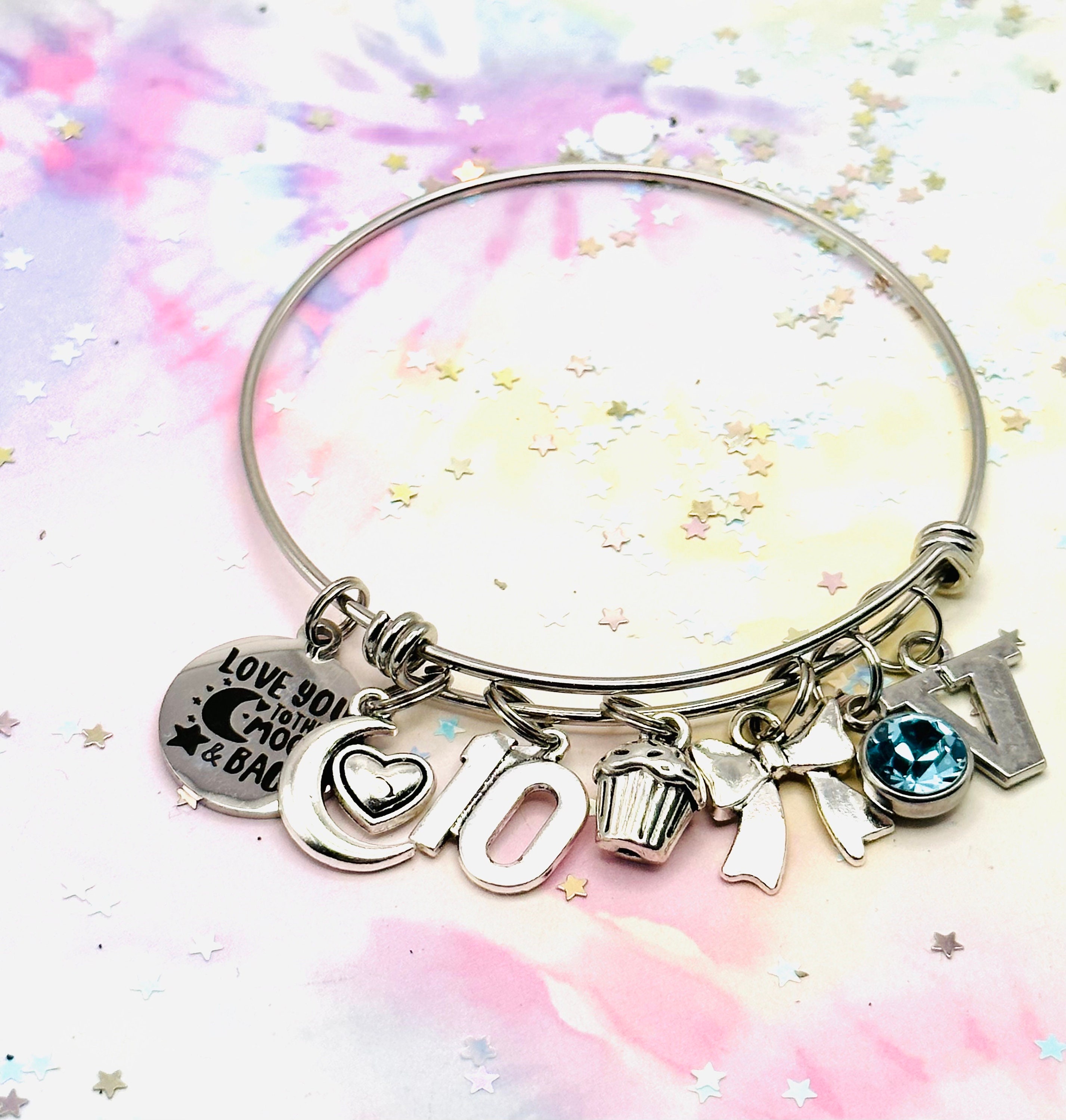 Mini Custom Charm Bracelet - Etsy | Custom charm bracelet, Charm bracelet,  Jewelry lookbook