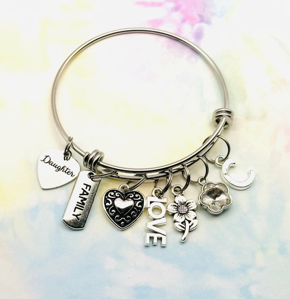 12th Birthday Gift for Girl, Charm Bracelet for 12 Year Old, Handmade Gift  Idea, Personalized Gift for Her, Birthday Party Gift 