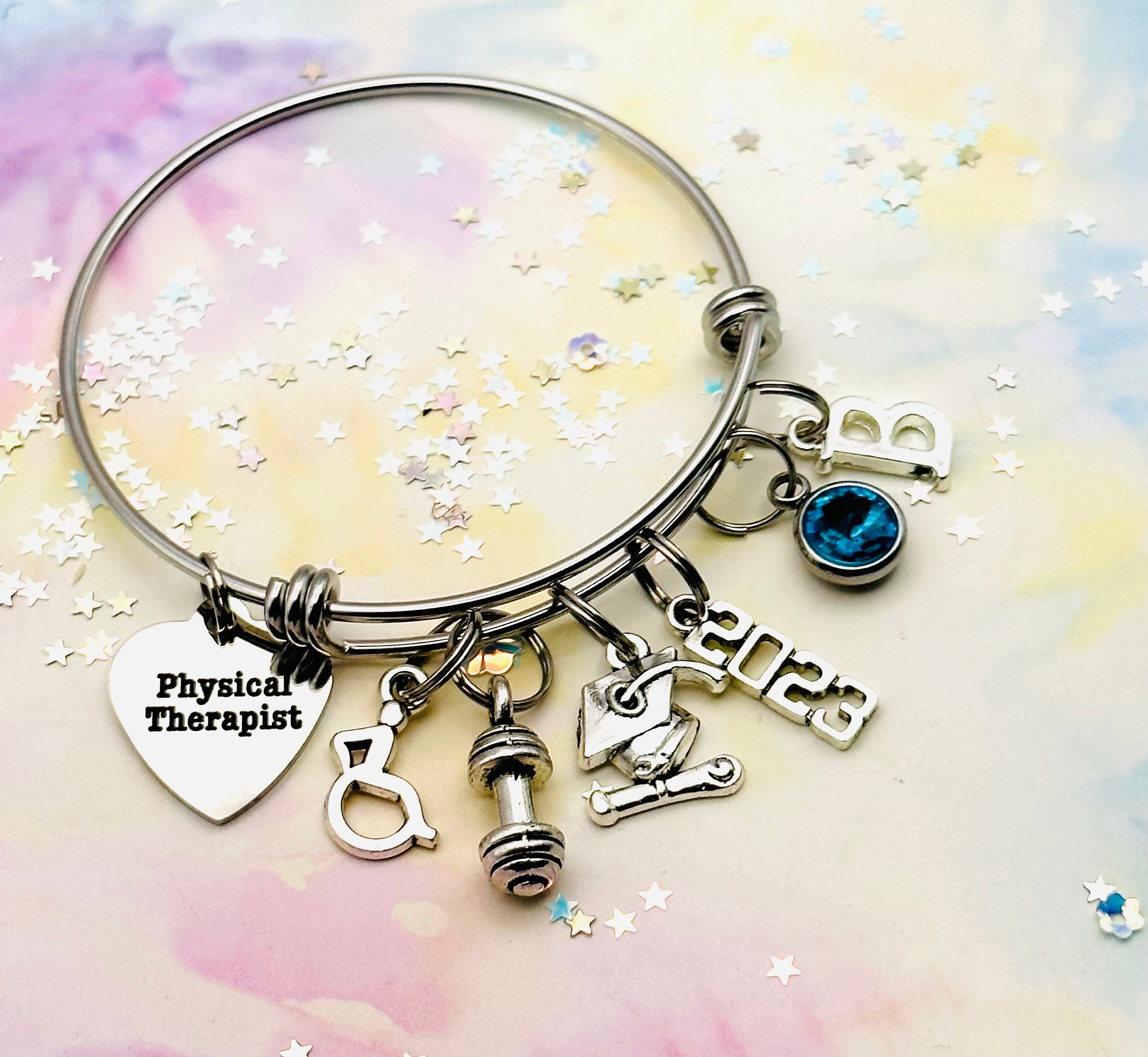 12th Birthday Gift for Girl, Charm Bracelet for 12 Year Old, Handmade Gift  Idea, Personalized Gift for Her, Birthday Party Gift 