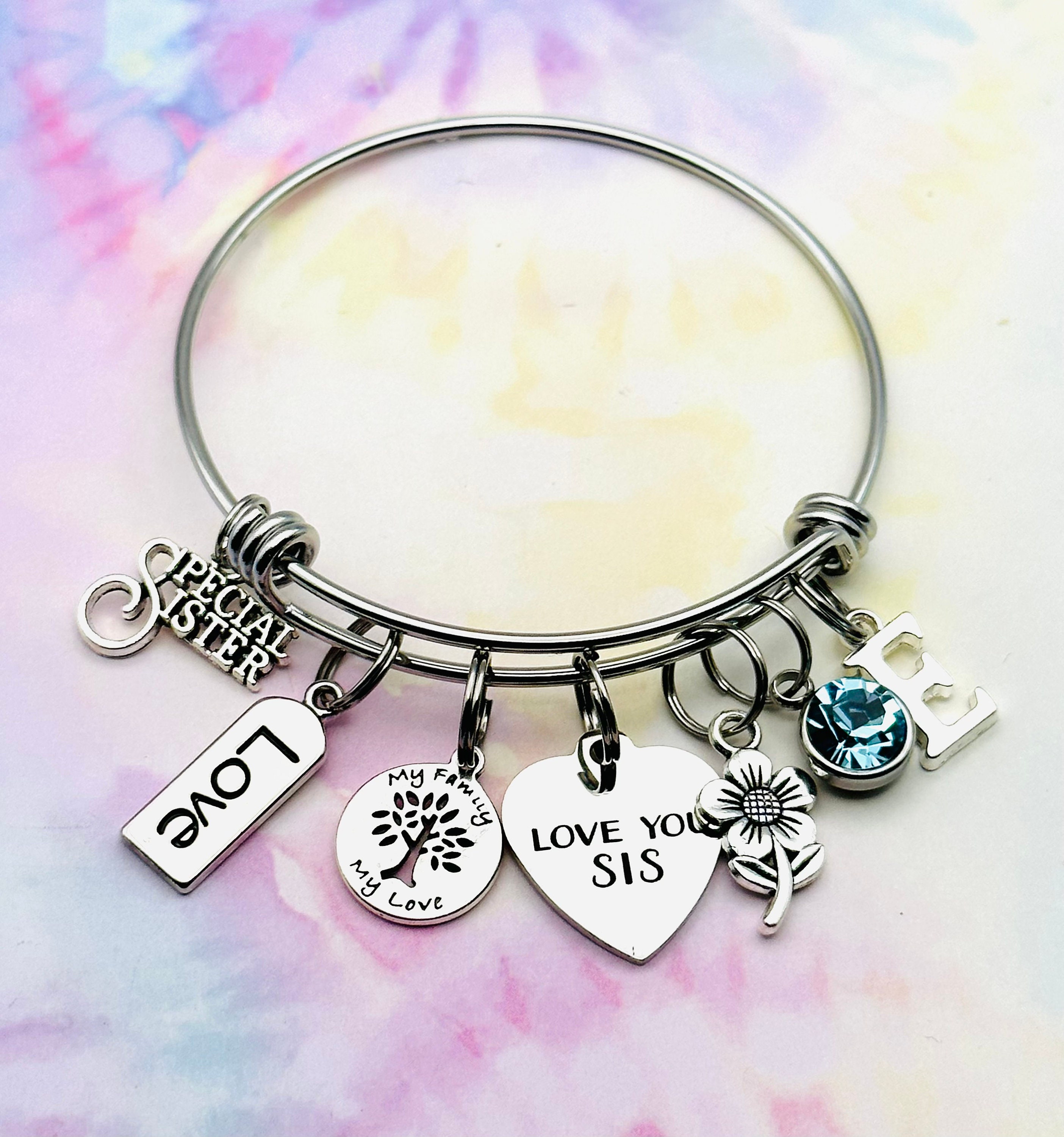 15th Birthday Gift for Girl, Charm Bracelet for 15 Year Old Girl