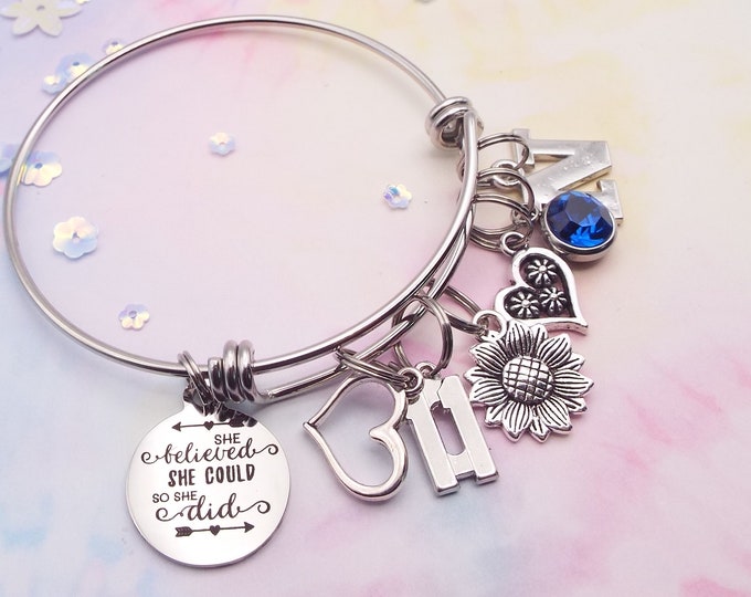 11th Birthday Gift for Girl, 11 Year Old Girl Personalized Charm Bracelet, Daughter 11th Birthday Jewelry, Girls 11th Birthday For Niece